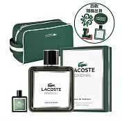 【LACOSTE】經典男性淡香精100ml (贈盥洗包+隨機小香乙瓶+燙布貼)