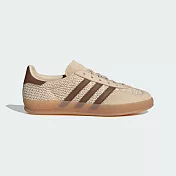 Adidas Gazelle Indoor W [JS1418] 女 運動休閒鞋 德訓鞋 針織 復古 舒適 膠底 米
