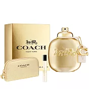 【COACH】時尚閃耀女性香精90ml(贈隨機香水筆7.5ml)