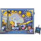 【Robotime】Rowood 星夜壁畫