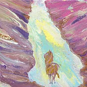 【玲廊滿藝】趙書巧-尋光之路50x50cm