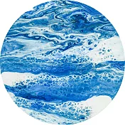 【玲廊滿藝】趙書巧-風浪15x15cm