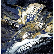 【玲廊滿藝】趙書巧-星潮之願20x20cm