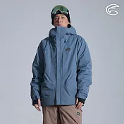 ADISI 男SMAWARM海洋溫控防水防風透氣雪衣 AJ2521029｜防潑水 防水透氣 蚵技棉 滑雪外套 保暖外套 M 海霧藍