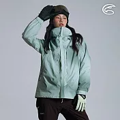 ADISI 女SMAWARM海洋溫控防水防風透氣雪衣 AJ2521030｜防潑水 防水透氣 蚵技棉 滑雪外套 保暖外套 S 渲染海綠