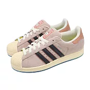 adidas 休閒鞋 Patrick Superstar 男鞋 粉紅 黑 海綿寶寶 派大星 聯名 愛迪達 JQ6778