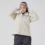 ADISI 女SMAWARM海洋溫控超撥水防風外套 AJ2521034 ｜撥水 防潑水 蚵技棉 抗風 保暖外套 S 霜卡