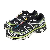 Salomon 戶外鞋 XT-6 Skyline 男鞋 黑 藍 機能 山系 越野跑鞋 休閒鞋 薩洛蒙 L47977400