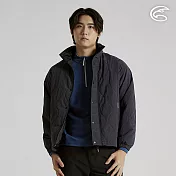 ADISI SMAWARM海洋溫控超撥水絎縫外套(男女可共穿) AJ2521054｜防潑水 蚵技棉 抗靜電 保暖外套 可收納帽 S 深藍