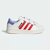 Adidas 愛迪達 Superstar II CF C [JR8002] 中童 運動休閒鞋 舒適 白 紅 紫