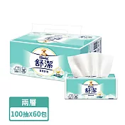 【舒潔】棉柔舒適抽取衛生紙100抽x10包x6串/箱