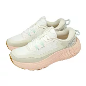 Skechers 慢跑鞋 Go Run Supersonic Max A/T 女鞋 米 粉紅 厚底 緩衝 全地形 172087NTPK 23cm NATURAL/PINK
