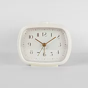 留白時光靜音鬧鐘 晨曦之間（米白）