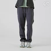 ADISI 女Comfy warm三明治保暖速乾長褲 AP2521040｜抗靜電 刷毛 吸濕快乾 運動褲 S 深灰