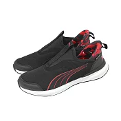 Puma 慢跑鞋 Kruzprofoam Sliptech Aop Jr 大童 女鞋 黑 無鞋帶 運動鞋 405652-02