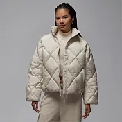 NIKE AS W J BRK PUFFER QLT 女 舖棉外套 HV0418104 S 米白色