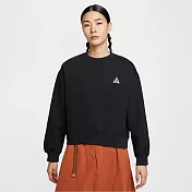 NIKE AS W ACG TF TUFF FLEECE CRW 女 圓領套頭衫 IH0716010 XS 黑色