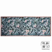 【收納職人】美式輕奢月映繁花四季通用沙發墊/沙發巾/三人坐墊/地墊/床邊毯/蓋布70*180cm_9款任選 鈴藍輕聲