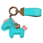 【馬年限定】馬上有錢小馬吊飾 鑰匙圈 鑰匙扣 藍色