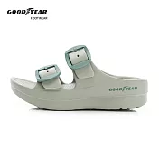 【Goodyear 固特異】魔力系列 女款緩震輕量拖鞋 / GAWL52755 JP23 綠