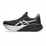Asics 亞瑟士 GEL-Nimbus 28 Platinum[1011C214-001] 男 慢跑鞋 白金 黑銀