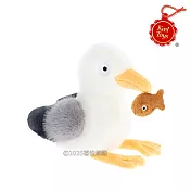英國 Keel Toys 14cm 小魚海鷗 Keeleco Fish Seagull Snackies