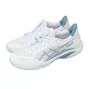 Asics 亞瑟士 羽球鞋 Blade FF 2 男鞋 女鞋 白 藍 緩震 抗扭 抓地 1071A117102