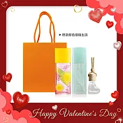 ARDEN 雅頓 綠茶香氛禮[淡香水(100ml)X2+愛心擴香掛飾]-附精品禮袋-多香味可選-國際航空版 綠茶+綠茶含羞草