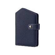 BESTHOT 防盜刷真皮護照夾  寶藍