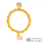 Venessa Arizaga GOOD ENERGY 金色小鴨 向日葵黃水晶串珠手鍊