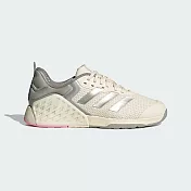 Adidas 愛迪達 Dropset 3 Trainer W [JR1678] 女 訓練鞋 運動鞋 穩定 米灰粉 23cm 米/灰
