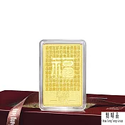 【點睛品】百福安康 珍藏黃金金片 1兩_計價黃金(37.5克)