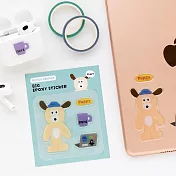 Romane Brunch Brother 早午餐兄弟Big立體滴膠貼紙 Puppy