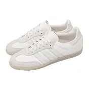 adidas 愛迪達 休閒鞋 Samba OG W 女鞋 米白 復古 德訓鞋 IH9148