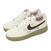 Nike 休閒鞋 Wmns Air Force 1 07 LX 女鞋 米色 小勾 CNY IQ9802-022