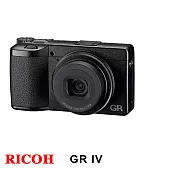 【RICOH 理光】 GRIV /GR4 標準版數位相機*(平行輸入)~送SD128G卡+相機包+專屬拭鏡筆+減壓背帶+大吹球清潔組 無 GR4