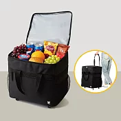 黑潮滑輪式保溫保冷袋-直立-60L-1入