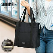 SADOMAIN雙層保溫購物袋-黑-2入