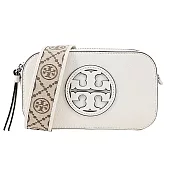 TORY BURCH Miller 經典LOGO相機包- 象牙白