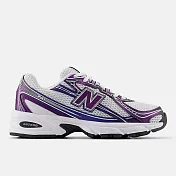 New Balance 740 [U740CG2] 男女 運動休閒鞋 復古鞋 慢跑鞋 舒適 穿搭 白紫銀