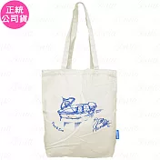 PAUL&JOE 天鵝湖畔貓貓帆布袋(公司貨)