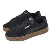 Puma 休閒鞋 Smash Belle SD 女鞋 黑 麂皮 膠底 復古 404523-01