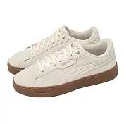 Puma 休閒鞋 Smash Belle SD 女鞋 米白 麂皮 膠底 復古  404523-02