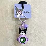 三麗鷗四大明星系列甜蜜小物日落燈飛船投影鑰匙扣配件掛件/紫色/YSK02506