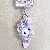 三麗鷗四大明星夢幻珠光相機系列甜蜜小物鑰匙扣配件掛件/紫色/YSK03164