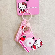 三麗鷗四大明星酷投影相機系列甜蜜小物鑰匙扣配件掛件/粉色/YSK02502