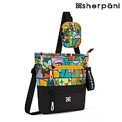 Sherpani RFID 防潑水多功能斜背包 (25II) Sadie 4L｜抽象彩色/Cloud9