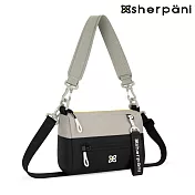 Sherpani RFID 防潑水多功能斜背包 (25II) Skye 4L｜芥末灰-黑/Wasabi Stone