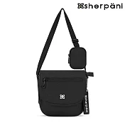 Sherpani RFID 防潑水多功能郵差包 (25II) Milli 3L｜黑色/Raven