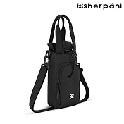 Sherpani RFID 防潑水多功能水壺攜行袋 (25II) Izzie 2L｜黑色/Raven